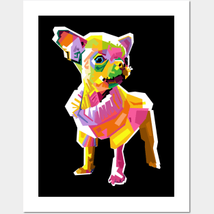 Chihuahua Pop Art Posters and Art